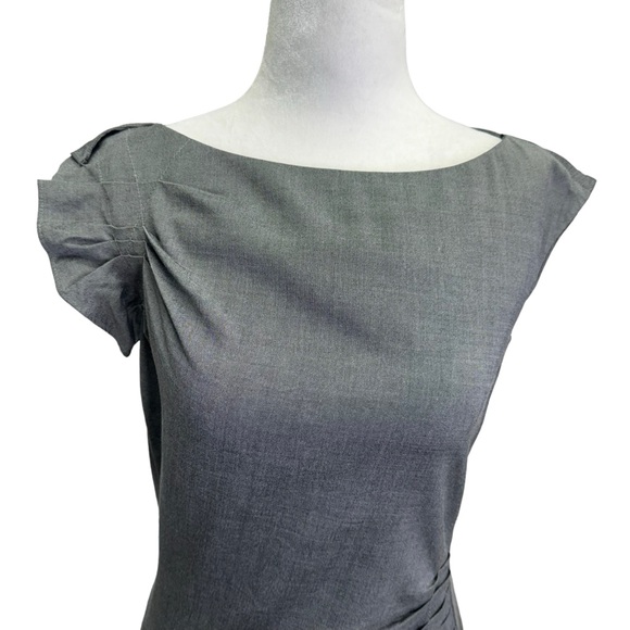 Hugo Boss Daperla Midi Dress Grey Size S - Picture 5 of 10